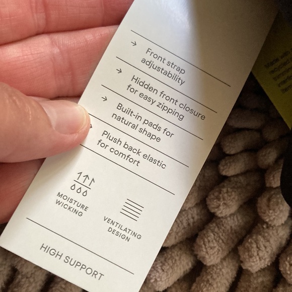 New with tags, All In Motion, high support sports bra - Picture 4 of 6